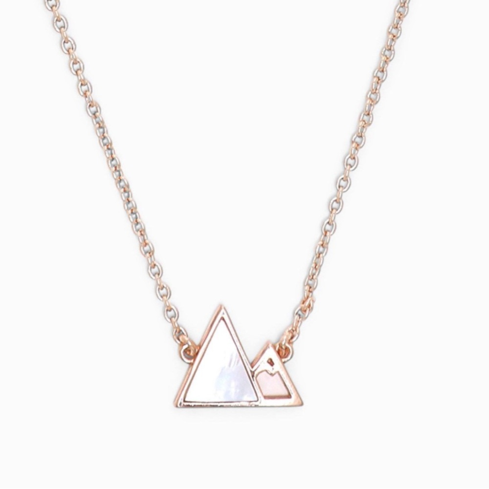Pura Vida Mountain Necklace